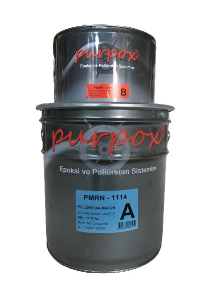 Purpox Marine Pu 114/A Tekne Macunu  Meges Takım 25 kg