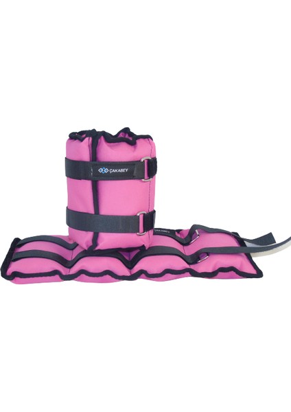 El-Ayak Bilek Ağırlığı Çift 1,5 kg Pembe