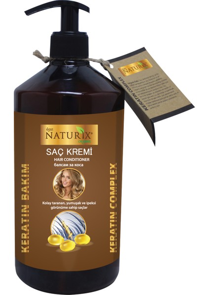 Tuzsuz Şampuan 2 Adet Keratin Şampuan + Keratin Saç Kremi + Keratin Saç Maskesi