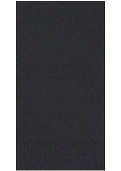 Garson Katlama Siyah Peçete 33X33 cm (1/8) - 100'LÜ