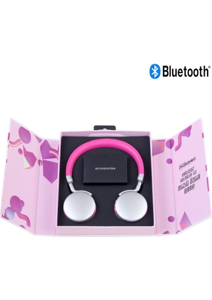 Desibel K550 Bluetooth Kulaklık Mor