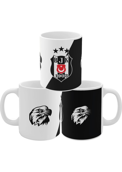 Beşiktaş Baskılı Kupa Bardak