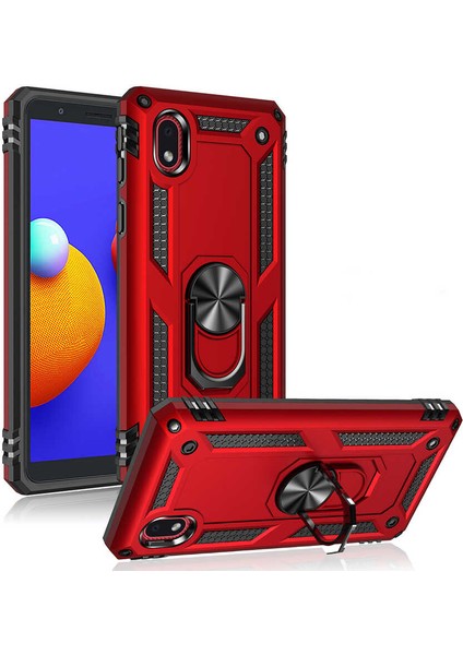 Samsung Galaxy A01 Core Uyumlu Kılıf Army Standart Koruma ve 5 Katmanlı Sağlamlık