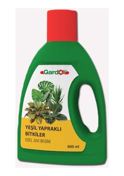 - Yeşil Yapraklı Bitkiler Için Sıvı Besin 600 ml