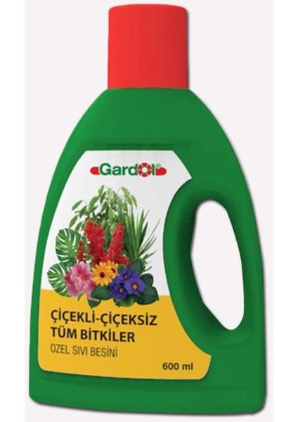 - Tüm Bitkiler Için Sıvı Besin 600 ml