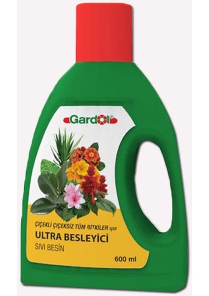 - Ultra Besleyici Bitki Çiçek Sıvı Besin 600 ml