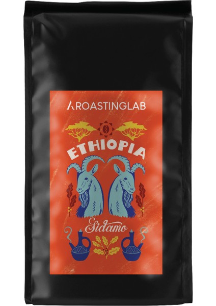 A Roasting Lab Ethiopia Sidamo (1000 Gram) Filtre Kahve