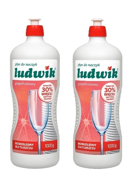 Greyfurt Özlü Bulaşık Deterjanı 1000 ml + 1000 ml 2'li Set