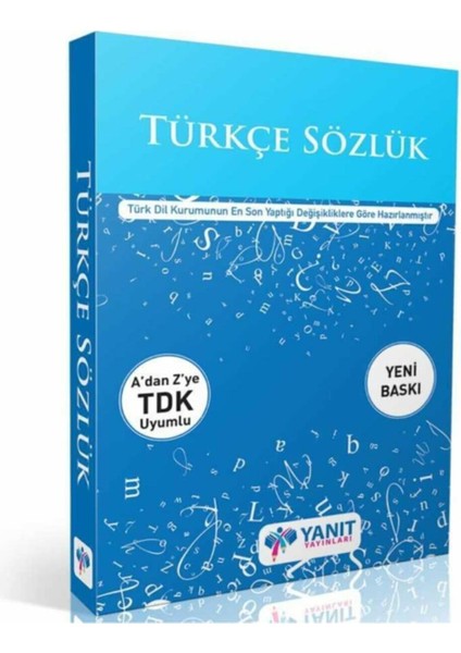 Yanıt Yayınları  Türkçe Sözlük - Yeni