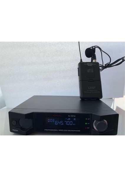 N-101U Uhf Telsiz Mikrofon ( Tek Yaka)