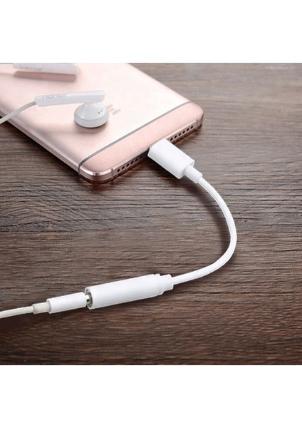 Usb-C To Headphone Jack Adapter Aux Kulaklık Dönüştürücü JH-007