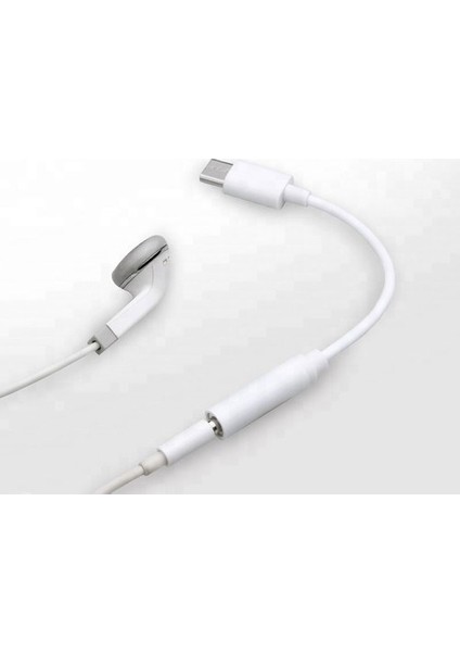 Usb-C To Headphone Jack Adapter Aux Kulaklık Dönüştürücü JH-007