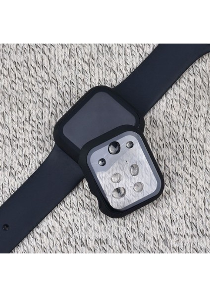 Apple Watch Uyumlu 44 mm Ekran Koruyucu Kasa Koruma Full Body Gard Tüm Gövde Koruyucu Tam Koruma