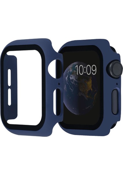Apple Watch Uyumlu 44 mm Ekran Koruyucu Kasa Koruma Full Body Gard Tüm Gövde Koruyucu Tam Koruma