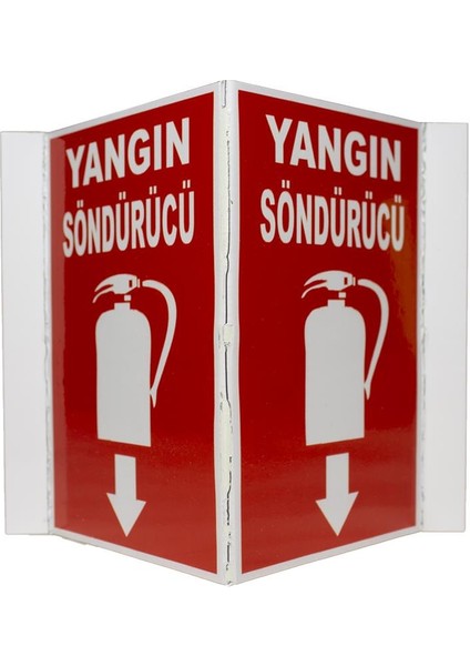 Panaromik Yangın Söndürme Cihazı Burada Levhası Dekota