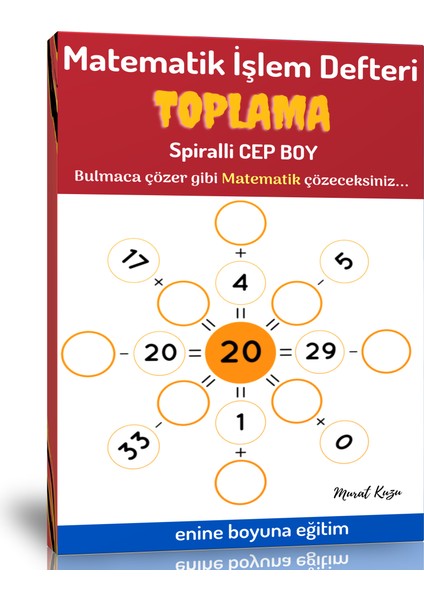 Enine Boyuna Eğitim Matematik Işlem Defteri Toplama