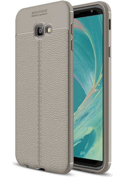 Samsung Galaxy J4 Plus Kılıf Deri Tarzı Niss Silikon Case