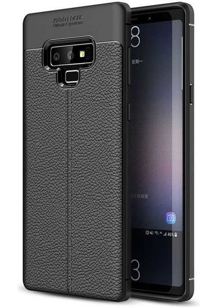 Samsung Galaxy Note 9 Kılıf Deri Tarzı Niss Silikon Case