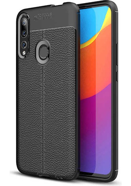 Huawei Y9 Prime 2019 Kılıf Deri Tarzı Niss Silikon Case