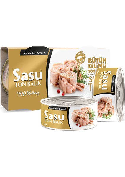 Klasik Ton Balığı Bütün Dilim 24 x 80 gr (1 Koli)