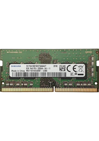 8gb 3200MHZ Ddr4 Sodımm Kutusuz - M471A1K43DB1-CWE