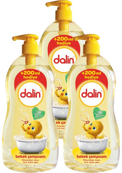 Şampuan Klasik 700 ml + 200 ml x 3 Adet