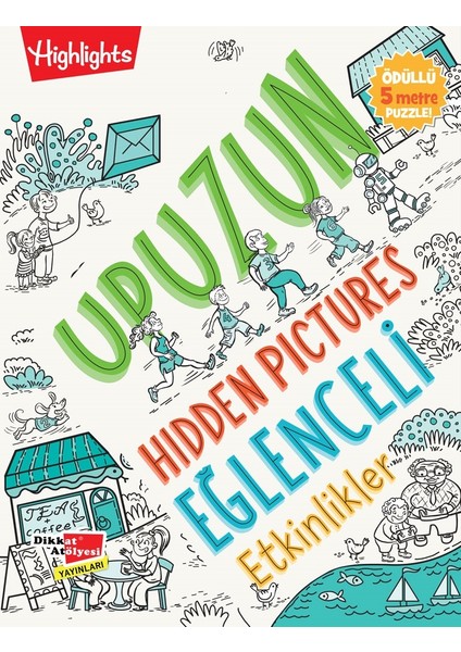 Upuzun Hidden Pictures Eğlenceli Etkinlikler