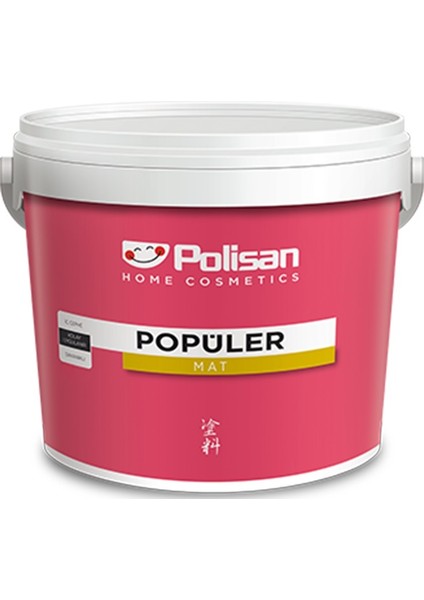 Popüler Plastik Iç Cephe Boya - 1570-YALIN Beyaz Cİ-6381 - 10 kg
