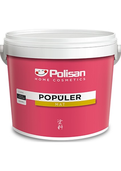 Popüler Plastik Iç Cephe Boya - 4081-KADIFE Bej Cİ-6375 - 20 kg