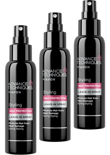 Advance Techniques Saçları Isı Etkilerinden  Sprey 100 Ml. Üçlü Set