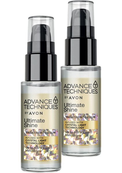 Advance Techniques Parlaklık Veren Saç Serumu 30 Ml. Ikili Set