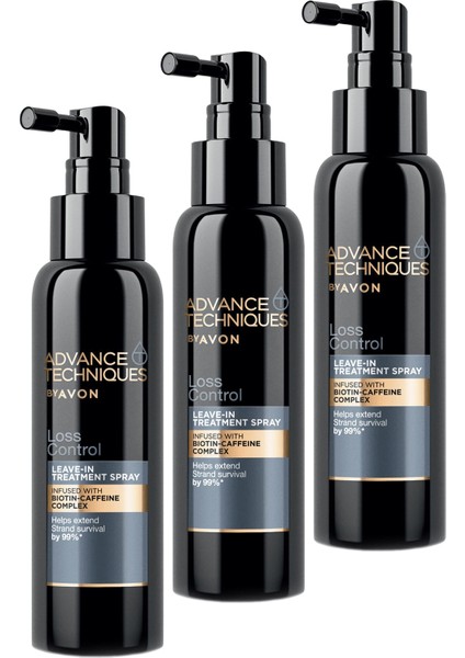 Advance Techniques Koparak Saç Spreyi 100 Ml Üçlü Set