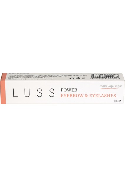 Power Eyebroweyelashes (Kaş ve Kirpik Besleyici Serum)