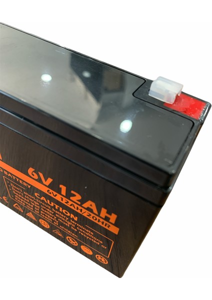 6V 12AH Pilsan Uyumlu Akülü Araba Araç Için Akü 6 Volt 12 Amper 6V 12AH 20HR Yeni Tarihli