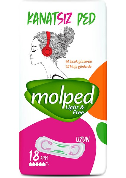 Ultra Uzun Kanatsız Ped 18 Adet fiyatları