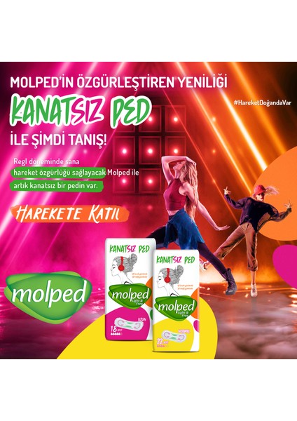 Ultra Uzun Kanatsız Ped 18 Adet indirimleri