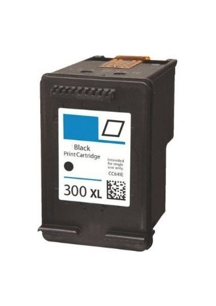 Muadil 300XL Bk Mürekkep Kartuş Siyah CC641 Deskjet D1660 F2420