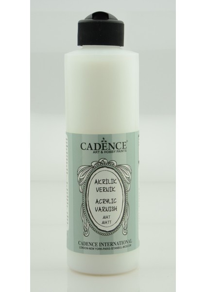 Akrilik Mat Vernik 250 ml