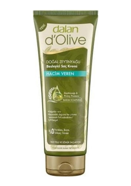 D'olive Saç Kremi Zeytinyağlı Hacim Veren 200ML