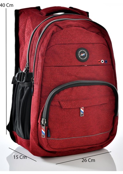 2226 Okul Sırt Çantası Bordo fiyatları