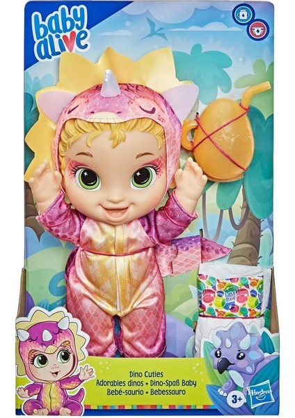 Baby Alive Dino Cuties Triceratops Doll