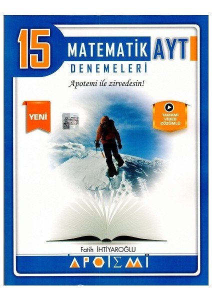 Apotemi Yayınları  AYT Matematik 15 Çözümlü Deneme