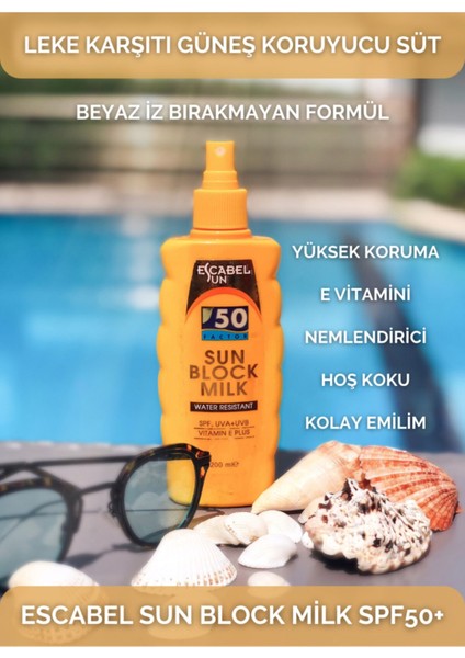 koruyucu Güneş Sütü SPF50+