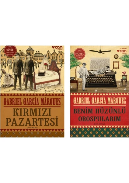 Kırmızı Pazartesi - Benim Hüzünlü Orospularım - 2 Kitap - Gabriel Garcia Mârquez