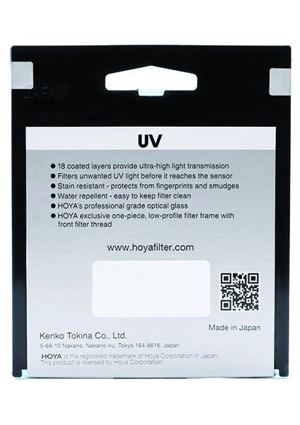 49MM Fusion One Uv Filtre