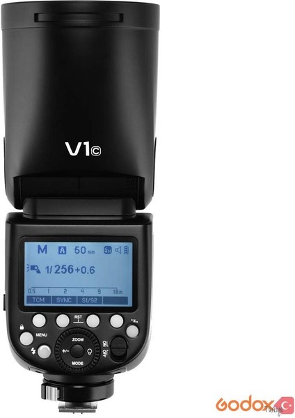 V1 Nikon Uyumlu Tepe Flaş Yuvarlak Kafa