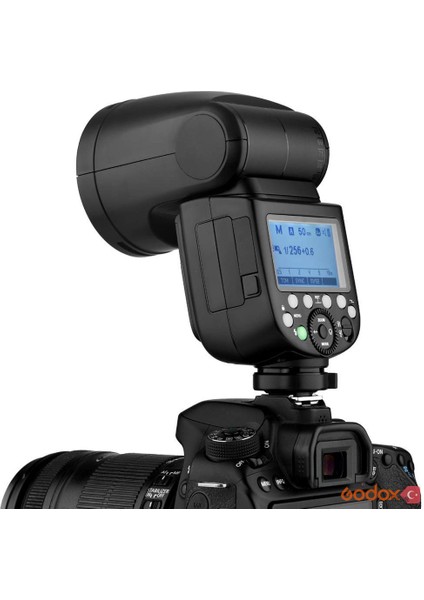 V1 Nikon Uyumlu Tepe Flaş Yuvarlak Kafa