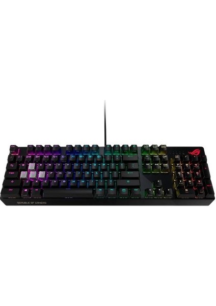 ASUS ROG STRIX SCOPE AURA SYNC RGB MEKANİK OYUNCU KLAVYE TÜRKÇE TUŞ DİZİLİMİ NX RED SWITCH GENİŞ CTRL TUŞU