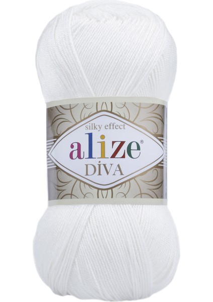 Diva Merserize El Örgü İpliği