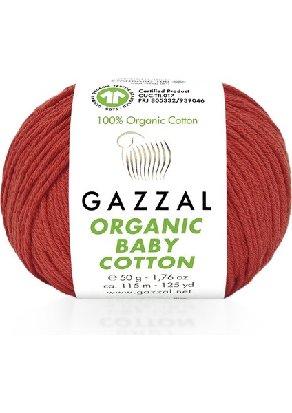 Organic Baby Cotton 50GR - Örgü Yünü